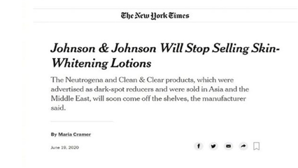 黑人牙膏被迫改名,种族问题波及商业,多家企业停售美白产品